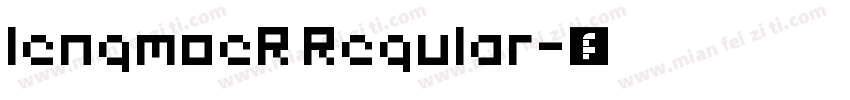 lengmoeR Regular字体转换